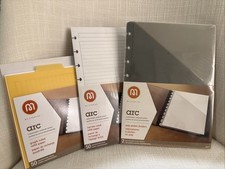 Arc Notebook Staples Refill Kit Paper Poly Deviders Narrow & Graph Ruled Paper