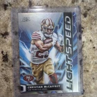2025 Topps Cosmic Chrome Christian McCaffrey Base (RAW)