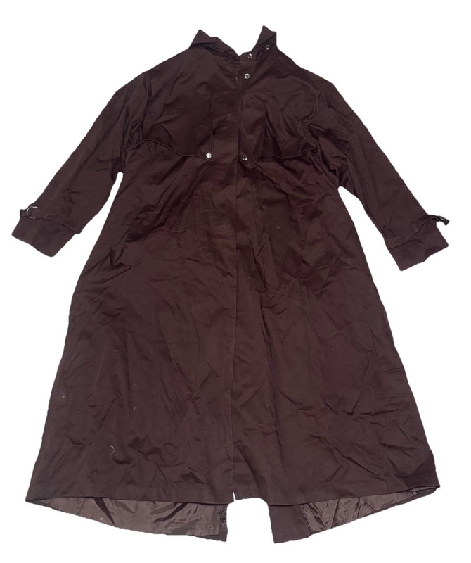 Women’s Bromley Chocolate Brown Trench Coat Jacket Size 18