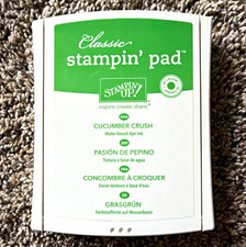 Stampin' Up Classic Stampin' Pad Cucumber Crush, Water-Based Dye Ink