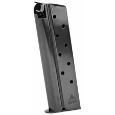 Mecgar 9 Rounds 38 Super Pistol Magazine For 1911 Government Blued - MGCGOV38B