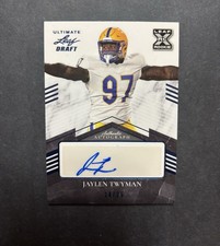 2021 Leaf Ultimate Rookie Navy /35 Jaylen Twyman #BA-JT1 Auto