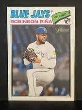 2026 Topps Heritage #315 Robinson Pina RC BLUE JAYS