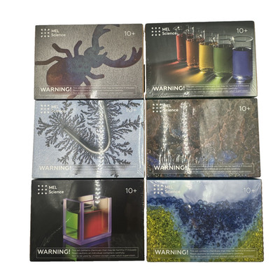 Mel Chemistry Science Kits Lot of 6 Sealed Homeschool STEM Experiments Age 10+