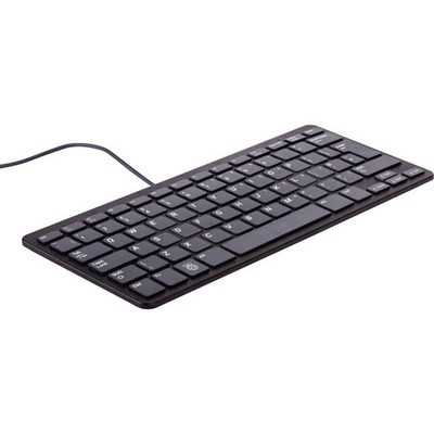Raspberry Pi  RPI-KEYB (FR)-BLACK/GREY USB Tastatur Französisch, AZERTY Schwarz,