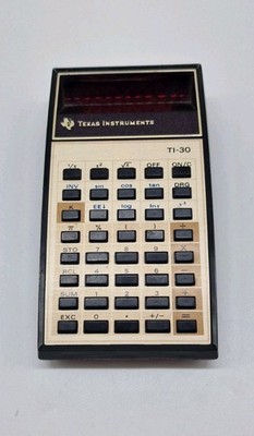 Vintage Texas Instruments TI-30 | Taschenrechner