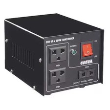 Step Up/Step Down Voltage Converter, 110V Ac To 220V Ac, 220V Ac To 110V Ac,