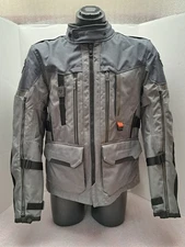 Harley-Davidson Men's SLIM Grit Adventure Jacket Gray NEW w TAGS