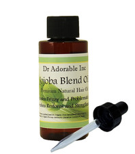 Herbs Blend Jojoba Oil Premium Natural Hair Oil 2.2.oz w/dropper Free Shipping