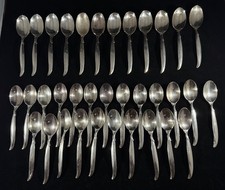 Silver Plate flatware IS Roger Bros FLAIR 68 pc lot International Silver
