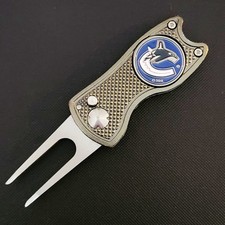 NHL Vancouver Canucks Switchblade Divot Repair Tool 2-Sided Golf Ball Marker