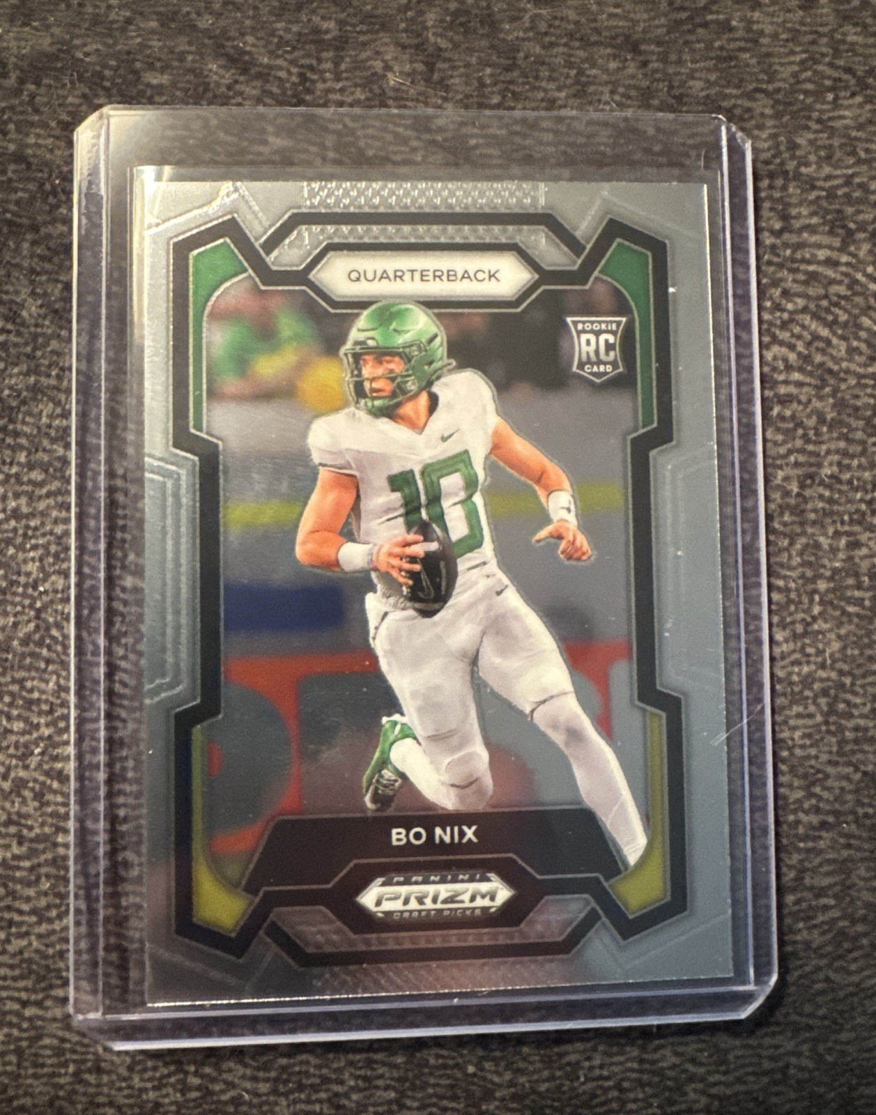 2024 Panini Prizm Draft Picks Football Bo Nix (Base)  RC #105 