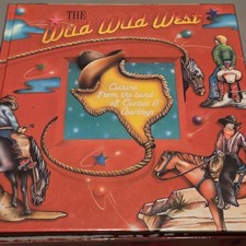 Vingatage 1991  The Wild Wild West Cookbook  Jr Leauge of Odessa Hardcover
