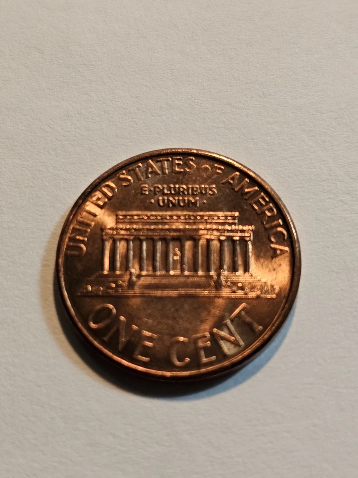 1995D Lincoln CENT, CLOSE AM, RED With Multi Errors! - Image 2 of 4
