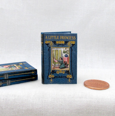 1:6 Scale THE LITTLE PRINCESS Miniature Playscale Readable Illustrated Book