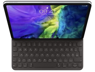 DEUTSCH - APPLE IPAD PRO 11'' 1./2./3./4. GEN & AIR 4/5 SMART KEYBOARD FOLIO