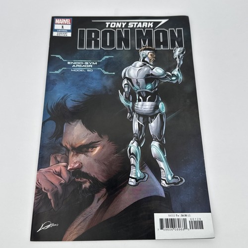 Tony Stark: Iron Man #1 2018 | Endo-Sym Model 50 Armor Variant | VF/NM🔑 - Bild 1 von 10