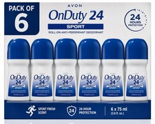 Avon OnDuty 24 Hours Sport Roll-On Deodorant ...