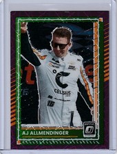 AJ Allmendinger 2025 Panini Donruss NASCAR Racing Purple Velocity Optic /59  A67