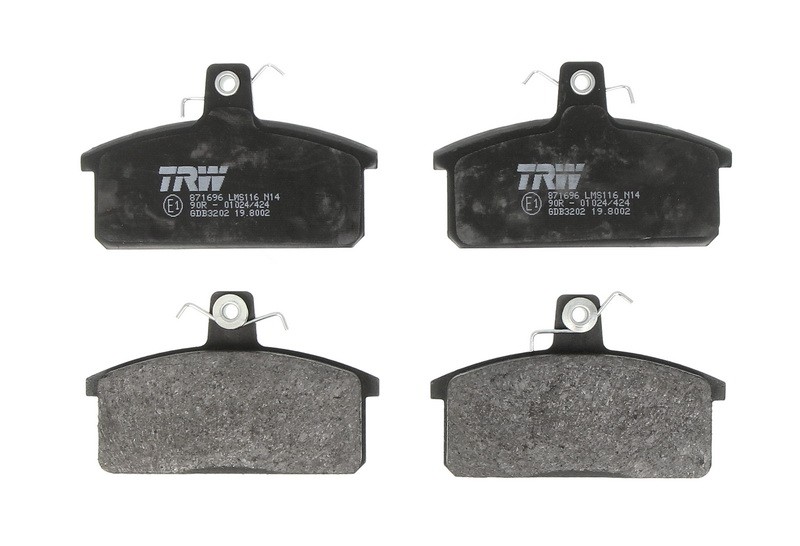 Fits TRW GDB3202 Brake Pad Set, disc brake GDB3202 As part of ZF Aftermarket, e