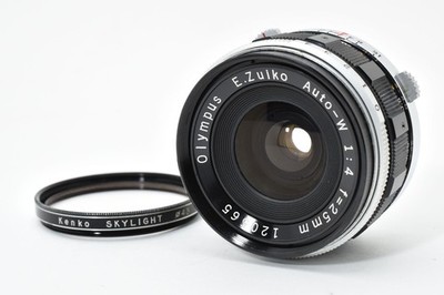 Olympus E.Zuiko AUTO-W 25mm F/4 Wide Angle Lens Pen F 5538 | eBay