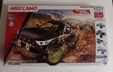 MECCANO MAKER SYSTEM - MOUNTAIN RALLY - MOTORIZED BUILD AND PLAY Makes 25 Models