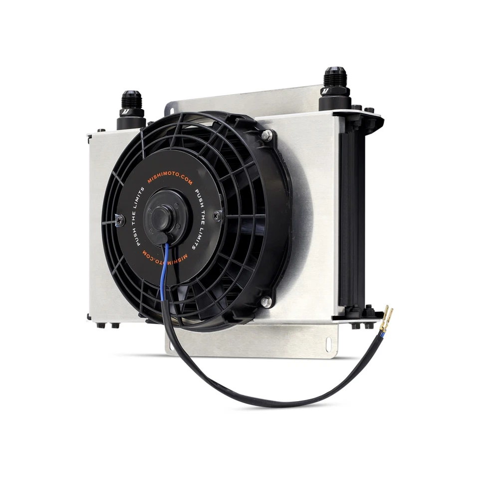 Universal Oil Cooler Kit, 25-Row Cooler with 8" Fan - Image 4 of 4