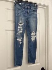 American Eagle Women's High Rise Next Level Stretch Jegging Size 4 Short