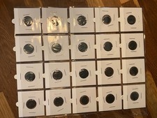 Monete romane 20 monete per studio e ricerca in astucci lotto 3