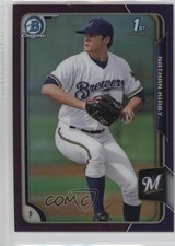 2015 Bowman Draft Chrome Purple Refractor 87/250 Nathan Kirby #145 0l2