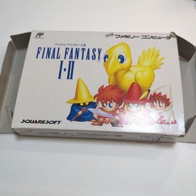 FINAL FANTASY I/II Famicom Software