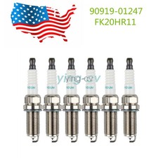 6PC TOYOTA LEXUS  OEM IRIDIUM SPARK PLUG SET  FAST SHIPPING 90919-01247