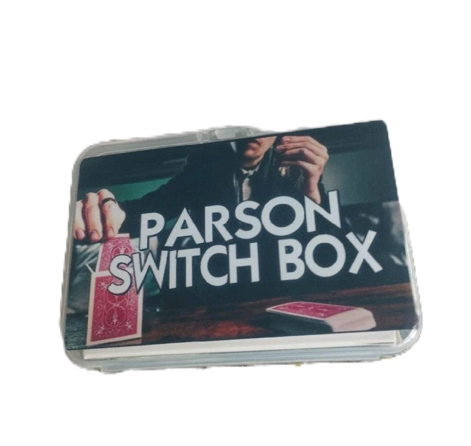 Parson Switch Box (Gimmick & Online Instruction) By Davey Rockit Magic Trick - Image 1 of 1
