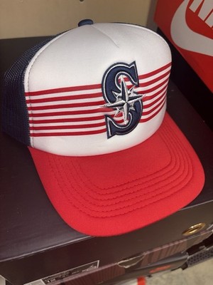 Seattle Mariner s - 4th of July Trucker Hat/Cap - Snapback - SGA 7/4/25 Mesh