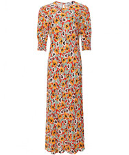 Rixo - Floral Jess Midi Dress - NEW W TAG - Sz 8 UK / 4 US - Multicoloured