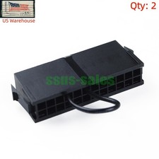 X2 24-Pin Female Power Connector GND Pin15/17/18 ATX PSU Power Connector Starter
