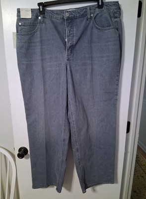 NWT Women's Plus Sz 22 Universal Thread Button Fly Medium Wash Stretch Jeans
