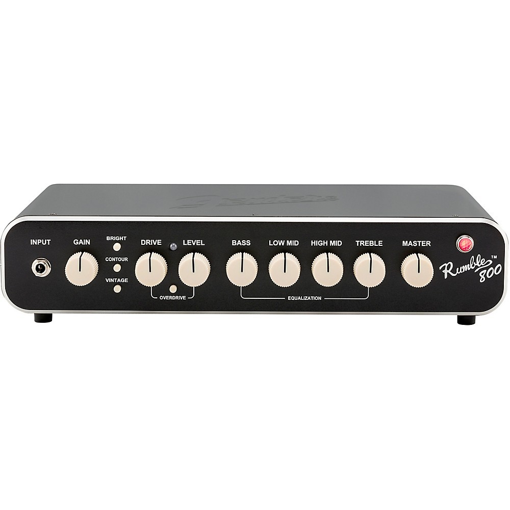 Fender Rumble 800 800W Bass Amp Head Black 127990₽