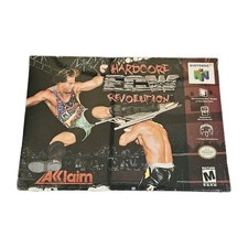 Acclaim ECW Hardcore Revolution (Nintendo 64, 2000) Game Sealed In Original Box