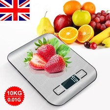 DIGITAL 10KG SCALE LCD ELECTRONIC KITCHEN HOUSEHOLD WEIGHING FOOD COOKING SCALES