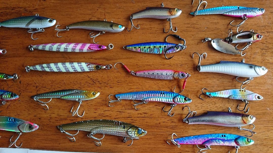 33 metal lures (ibe, ibration, jig) set - Image 9