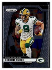 Christian Watson 2024 Panini Prizm #103 Green Bay Packers Chrome Football Card