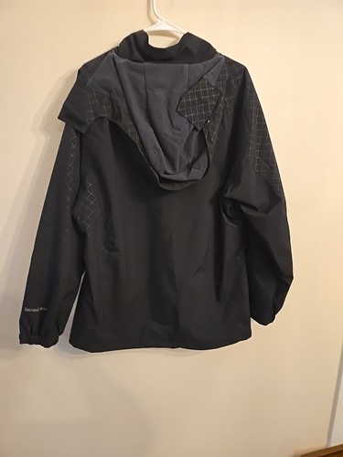 Diamond Candy Damen schwarz wasserdicht leicht Jkt abnehmbare Kapuze Größe 2XL - Bild 15 von 23