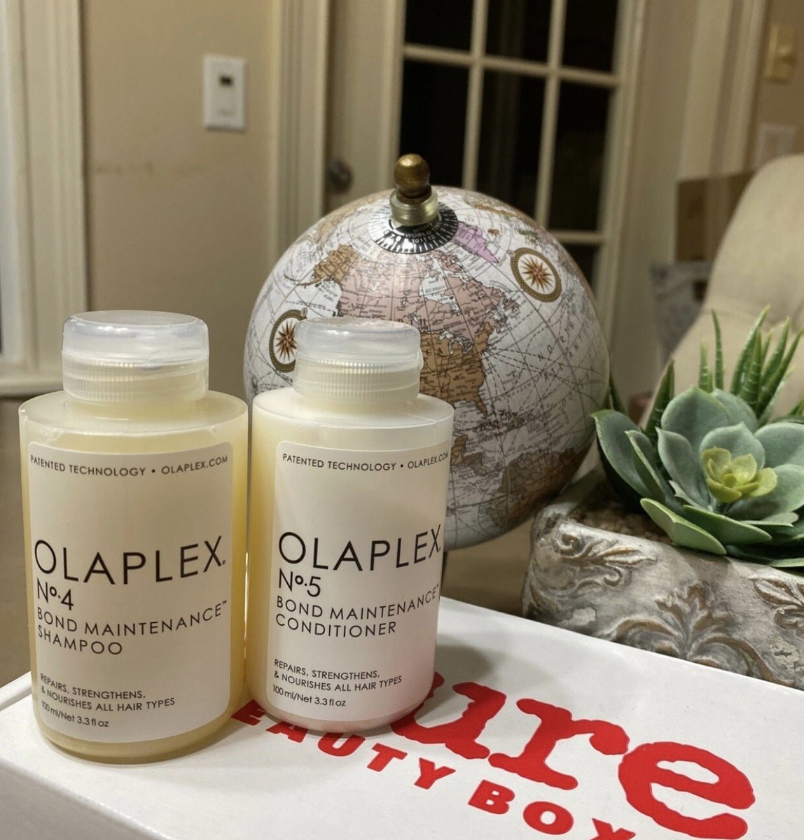 Olaplex No 4 & No 5 Bond Maintenance Shampoo Conditioner Set 3.3oz