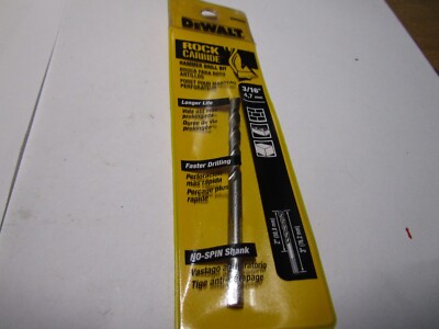 Dewalt 3/16'' x 3'' Drill Bit Premium Percussion