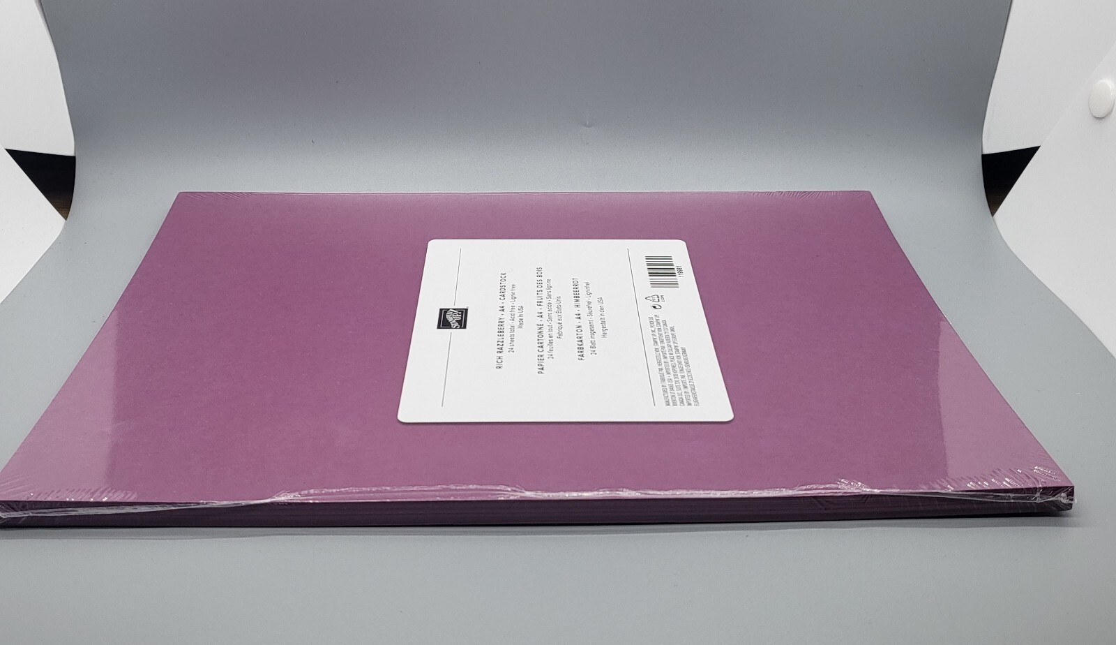 Stampin Up! Pack Of 24 Sheets A4 Cardstock "Rich Razzleberry" eBay