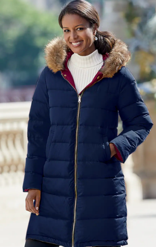 Monroe \u0026 Main Reversible Down Parka 