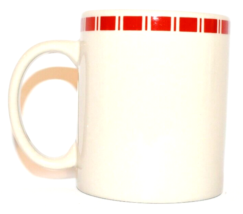 VTG Cup Mug Coffee Tea Snowman Christmas Holidays Stoneware 12 oz. Multicolor - Picture 2 of 7