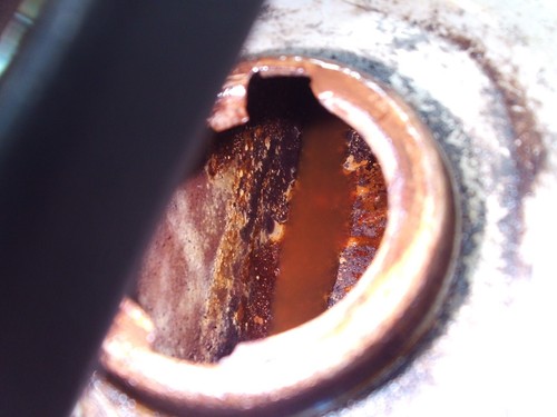 67 68 Honda P50 Little Honda used Gas Fuel Tank 17500-044-010Z 1967-1968 - Picture 9 of 10
