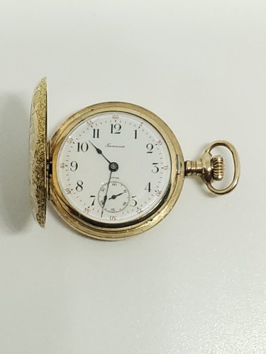  Tavannes Swiss Taschenuhr 7 Jewels im Full Hunter GF Gehäuse 1910-20. Sehr guter Zustand  - Bild 1 von 12
